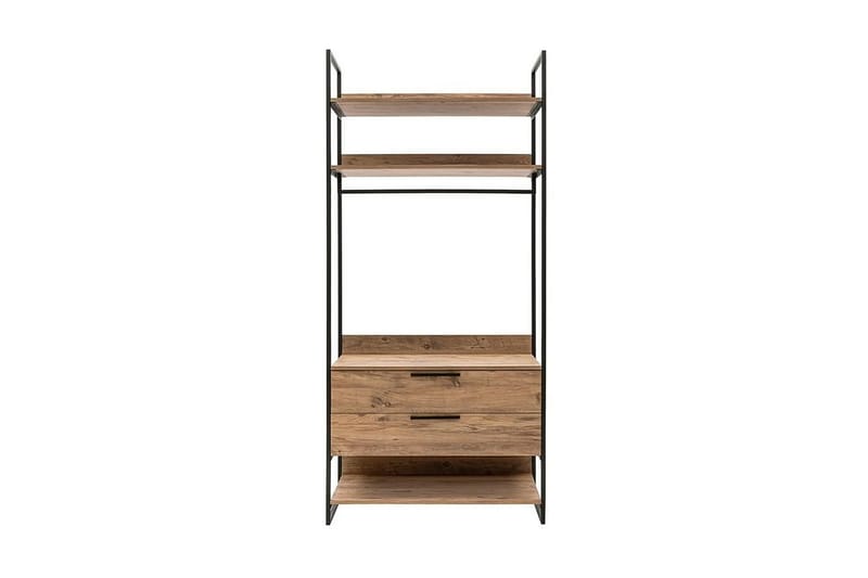 Witonia Garderobe 104x52 cm - Natur - Oppbevaring - Klesoppbevaring - Garderober & garderobesystem