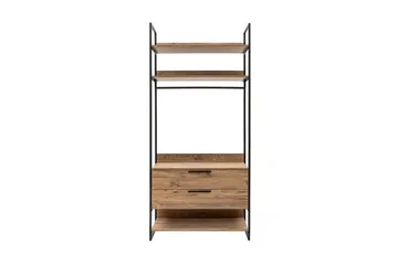 Witonia Garderobe 104x52 cm - Natur - Oppbevaring - Klesoppbevaring - Stumtjener - Klesstativ