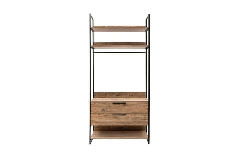 Witonia Garderobe 104x52 cm - Natur - Oppbevaring - Klesoppbevaring - Stumtjener - Klesstativ