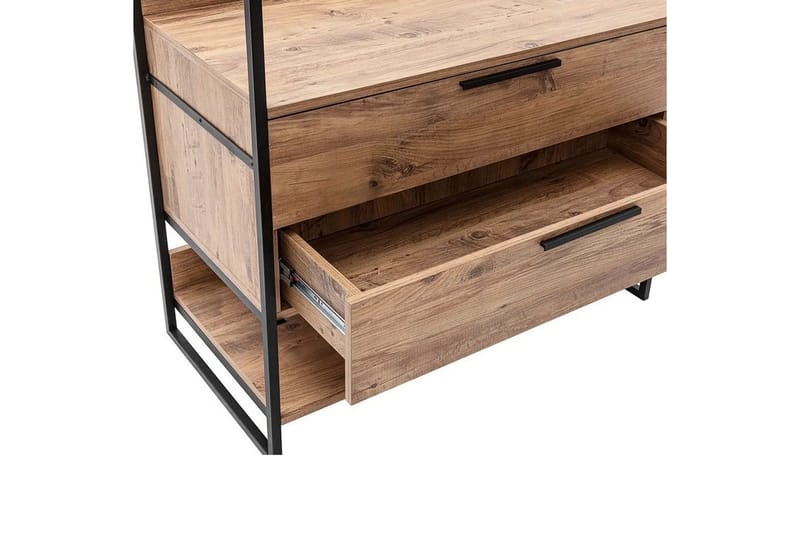Witonia Garderobe 104x52 cm - Natur - Oppbevaring - Klesoppbevaring - Stumtjener - Klesstativ
