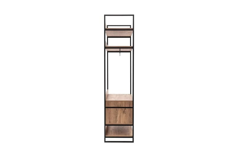 Witonia Garderobe 104x52 cm - Natur - Oppbevaring - Klesoppbevaring - Stumtjener - Klesstativ