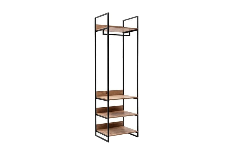 Witonia Garderobe 64x52 cm - Natur - Oppbevaring - Klesoppbevaring - Garderober & garderobesystem
