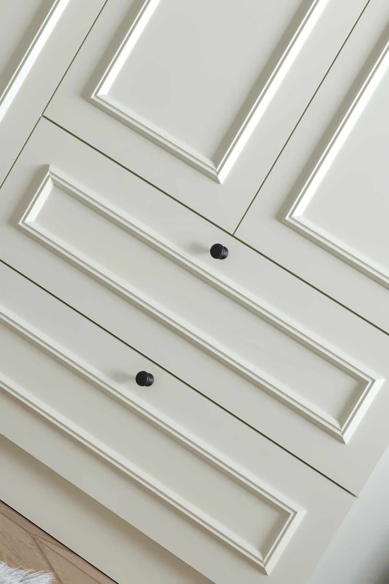 Wonthaggi garderobe 140x182 cm - Hvit - Oppbevaring - Klesoppbevaring - Garderober & garderobesystem - Garderobeskap & klesskap