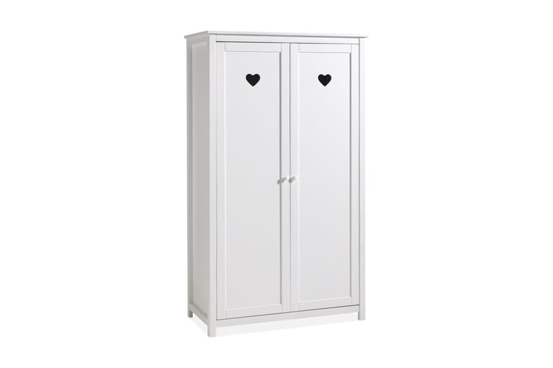 Yolonda Garderobe 2 Dører - Hvit - Oppbevaring - Klesoppbevaring - Garderober & garderobesystem