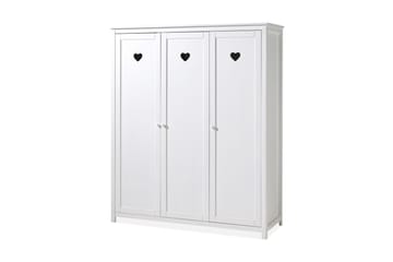 Yolonda Garderobe 3 Dører - Hvit - Oppbevaring - Klesoppbevaring - Garderober & garderobesystem