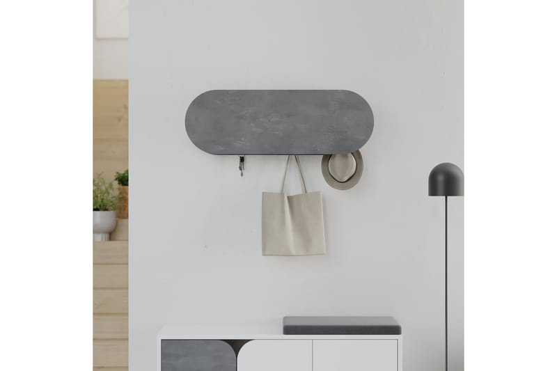 Kroma Klesstativ 84 cm - Grå - Oppbevaring - Klesoppbevaring - Stumtjener