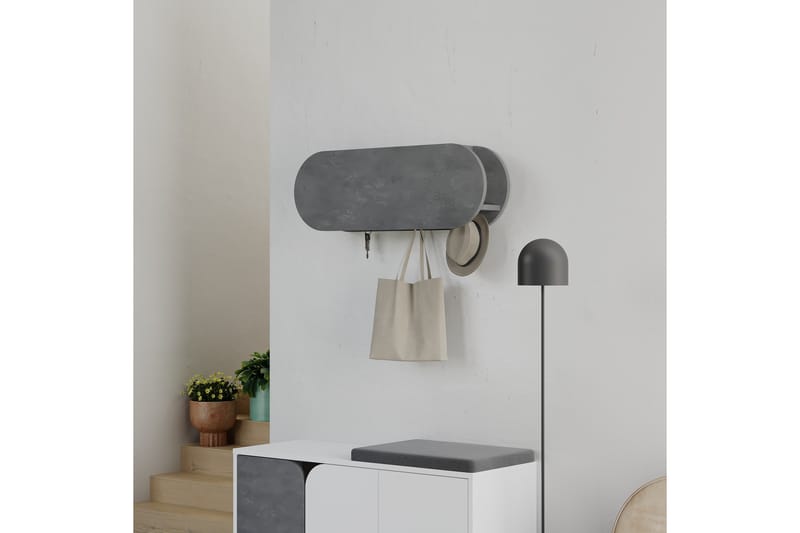 Kroma Klesstativ 84 cm - Grå - Oppbevaring - Klesoppbevaring - Stumtjener