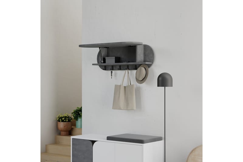 Kroma Klesstativ 84 cm - Grå - Oppbevaring - Klesoppbevaring - Stumtjener