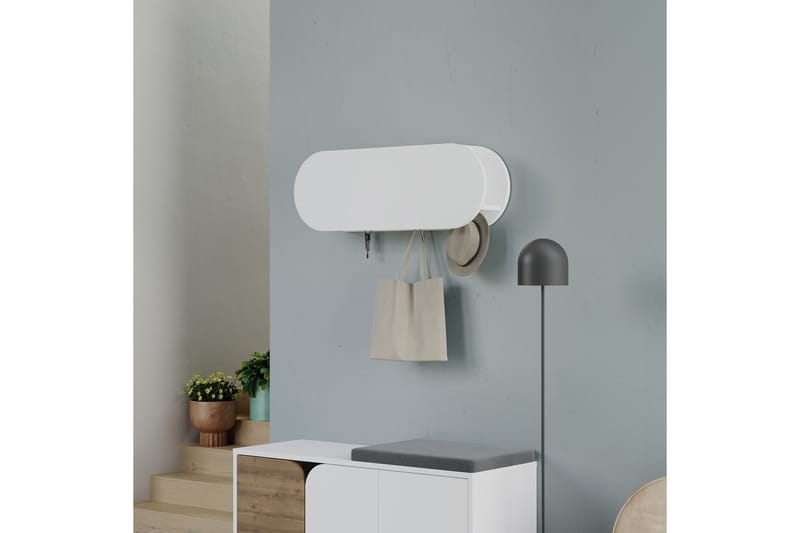 Kroma Klesstativ 84 cm - Hvit - Oppbevaring - Klesoppbevaring - Stumtjener