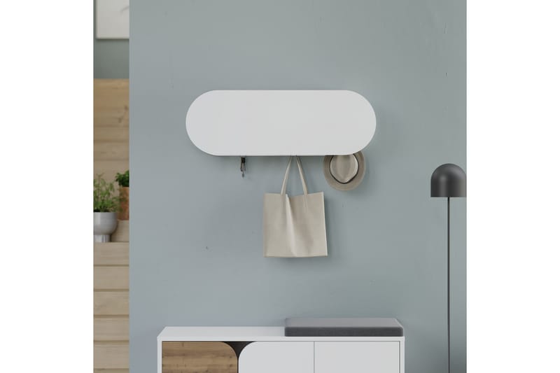 Kroma Klesstativ 84 cm - Hvit - Oppbevaring - Klesoppbevaring - Stumtjener