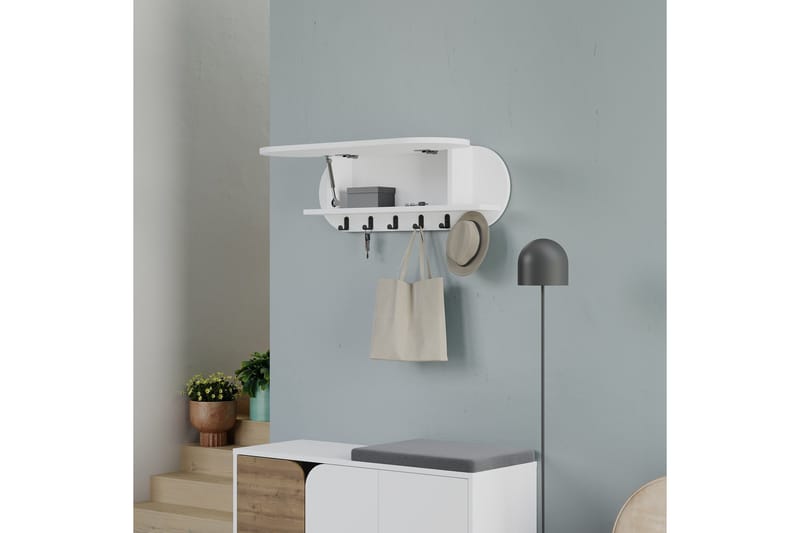 Kroma Klesstativ 84 cm - Hvit - Oppbevaring - Klesoppbevaring - Stumtjener