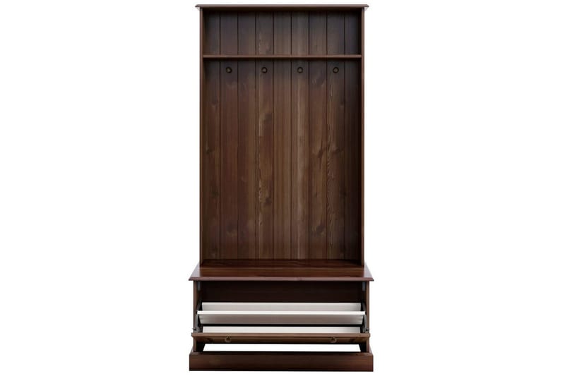 Mille Kleshenger - Brun - Oppbevaring - Klesoppbevaring - Stumtjener