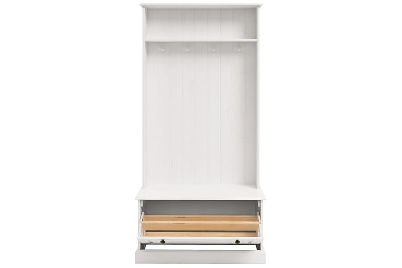 Mille Kleshenger - Hvit - Oppbevaring - Klesoppbevaring - Stumtjener