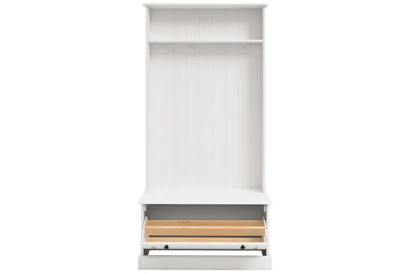 Mille Kleshenger - Hvit - Oppbevaring - Klesoppbevaring - Stumtjener