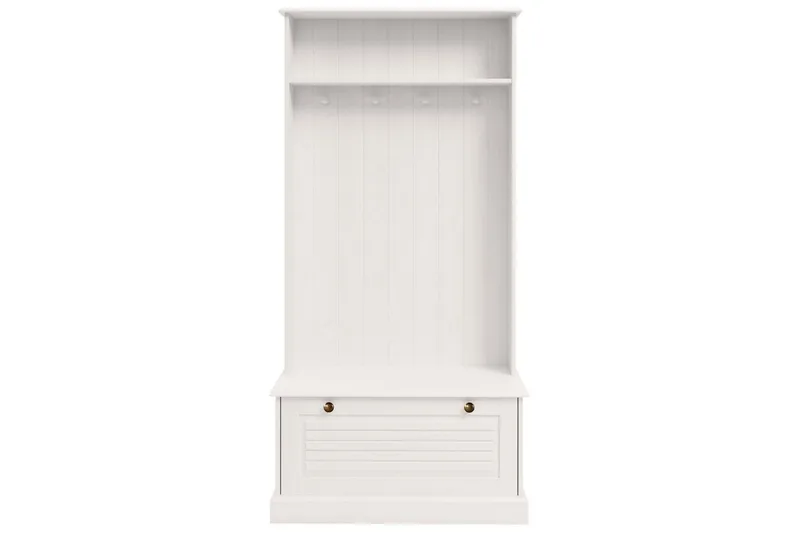 Mille Kleshenger - Hvit - Oppbevaring - Klesoppbevaring - Stumtjener