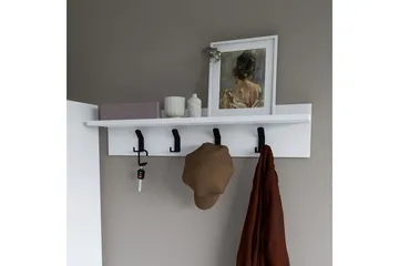 Nagouri Klesstativ 90 cm - Hvit - Oppbevaring - Klesoppbevaring - Stumtjener
