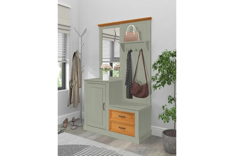 Selma Kleshenger - Grønn - Oppbevaring - Klesoppbevaring - Stumtjener