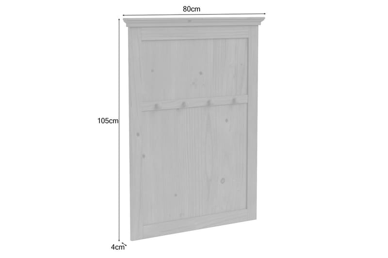 Selma Kleshenger - Hvit - Oppbevaring - Klesoppbevaring - Stumtjener