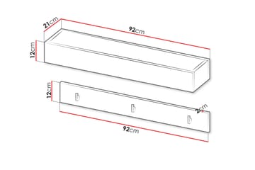 Simply Klesstativ 92 cm - Grå - Oppbevaring - Klesoppbevaring - Stumtjener