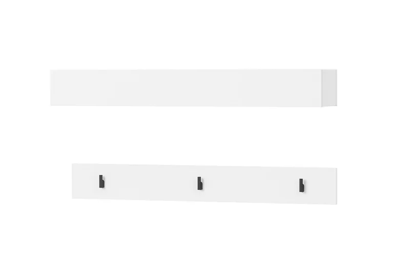 Simply Klesstativ 92 cm, Hvit