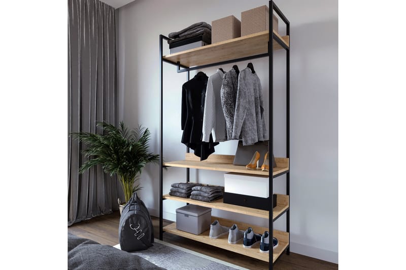 Amerbach Garderobe 100x40 cm - Natur - Stumtjener