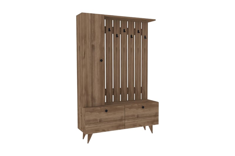 Andifli Kleshenger 112x170 cm - Brun - Oppbevaring - Klesoppbevaring - Stumtjener