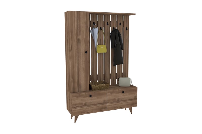 Andifli Kleshenger 112x170 cm - Brun - Oppbevaring - Klesoppbevaring - Stumtjener