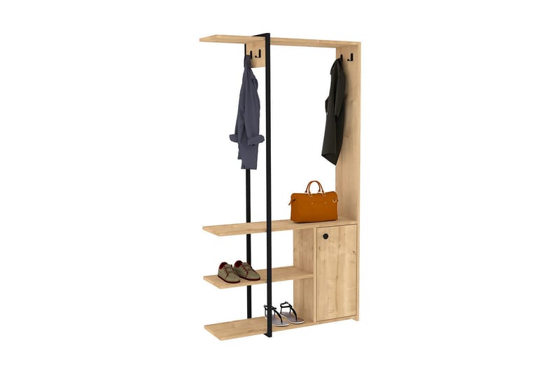 Andifli Kleshenger 90x168 cm - Blå - Oppbevaring - Klesoppbevaring - Stumtjener