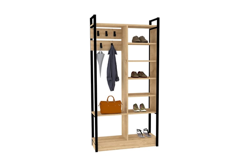 Andifli Kleshenger 90x180 cm - Blå - Oppbevaring - Klesoppbevaring - Stumtjener
