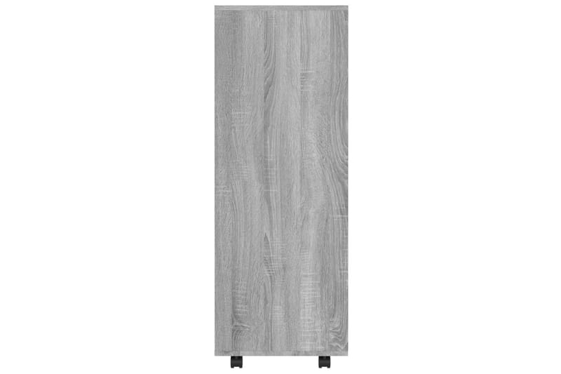 beBasic Garderobe grå sonoma 80x40x110 cm konstruert tre - GrÃ¥ - Oppbevaring - Klesoppbevaring - Stumtjener