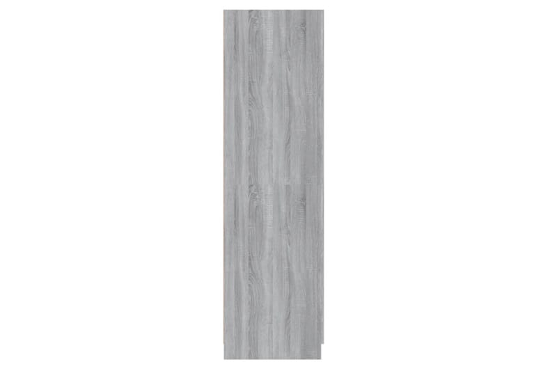 beBasic Garderobe grå sonoma 80x52x180 cm konstruert tre - GrÃ¥ - Oppbevaring - Klesoppbevaring - Stumtjener