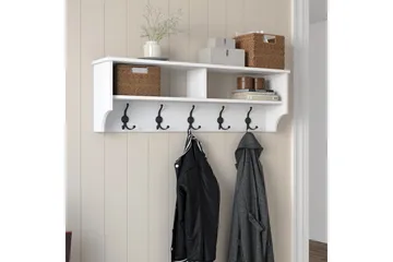 Caraway Kroklist 22x120 cm - Hvit - Oppbevaring - Klesoppbevaring - Stumtjener