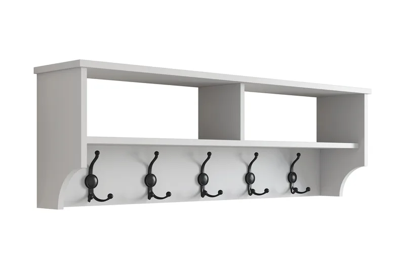 Caraway Kroklist 22x120 cm, Hvit