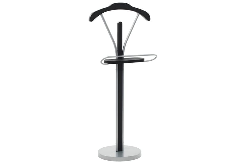 Dresstativ 45x35x107 cm svart og grå - Oppbevaring - Klesoppbevaring - Stumtjener - Stumtjener