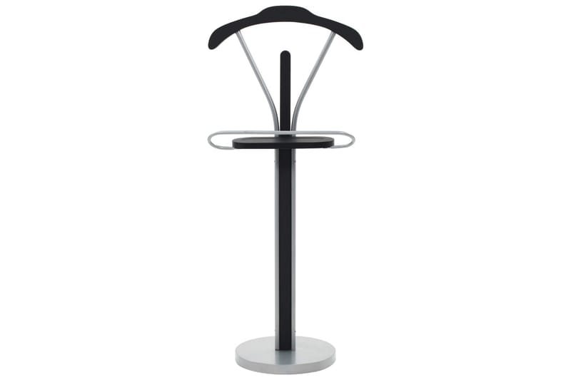 Dresstativ 45x35x107 cm svart og grå - Oppbevaring - Klesoppbevaring - Stumtjener - Stumtjener