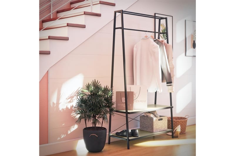 Drexel Klesstativ 94,7x182,4 cm Grå - Dorel Home - Oppbevaring - Klesoppbevaring - Stumtjener - Klesstativ