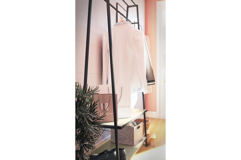 Drexel Klesstativ 94,7x182,4 cm Grå - Dorel Home - Oppbevaring - Klesoppbevaring - Stumtjener - Klesstativ