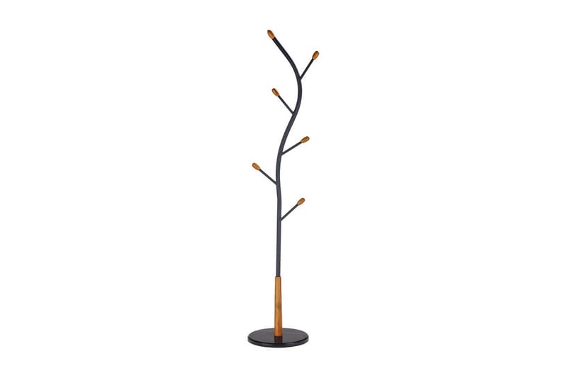 Eura Kleshenger 186 cm - Svart/Tre - Oppbevaring - Klesoppbevaring - Stumtjener
