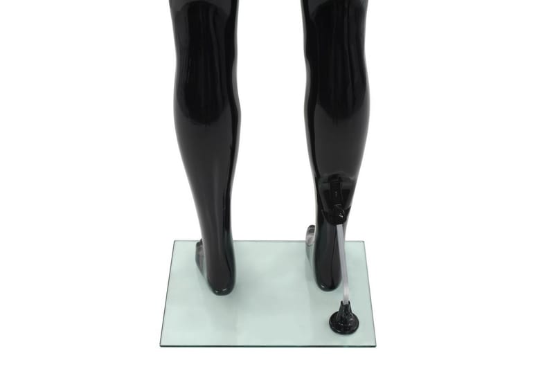 Full-body mannlig utstillingsdukke m. glass base 185cm - Stumtjener - Stumtjener