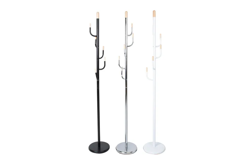 Glade klær Klesstativ Hvit, undefined