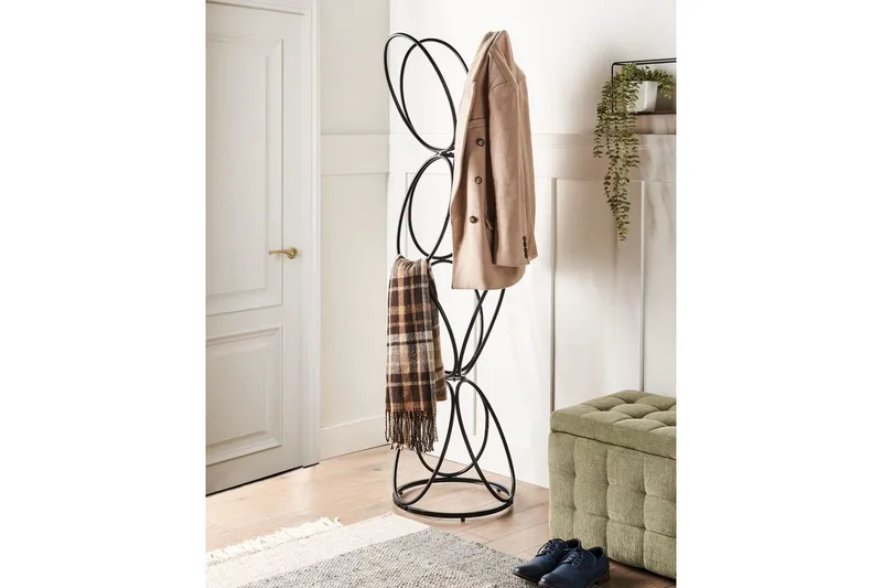 Klädhängare Beliani Walters Guld Black - Oppbevaring - Klesoppbevaring - Stumtjener - Klesstativ