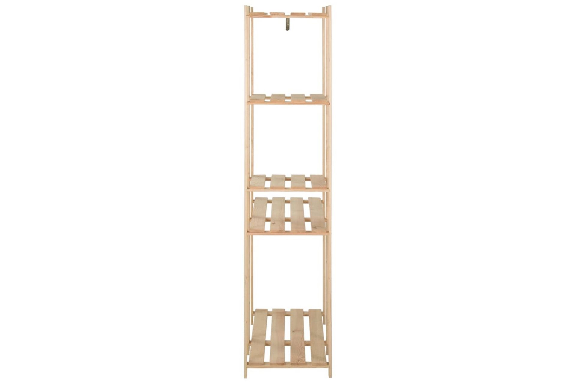 Klesstativ 110x38x170 cm heltre furu - Brun - Oppbevaring - Klesoppbevaring - Stumtjener - Klesstativ
