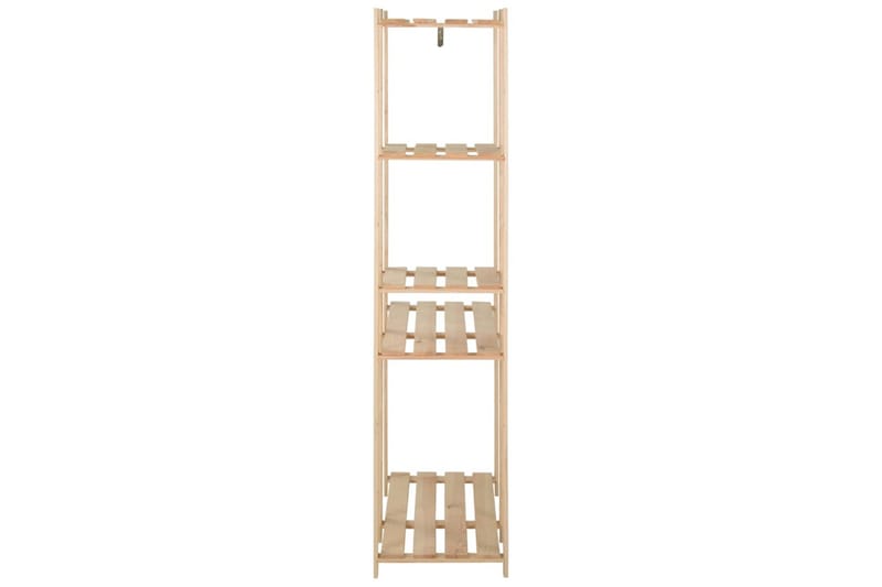 Klesstativ 110x38x170 cm heltre furu - Brun - Oppbevaring - Klesoppbevaring - Stumtjener - Klesstativ