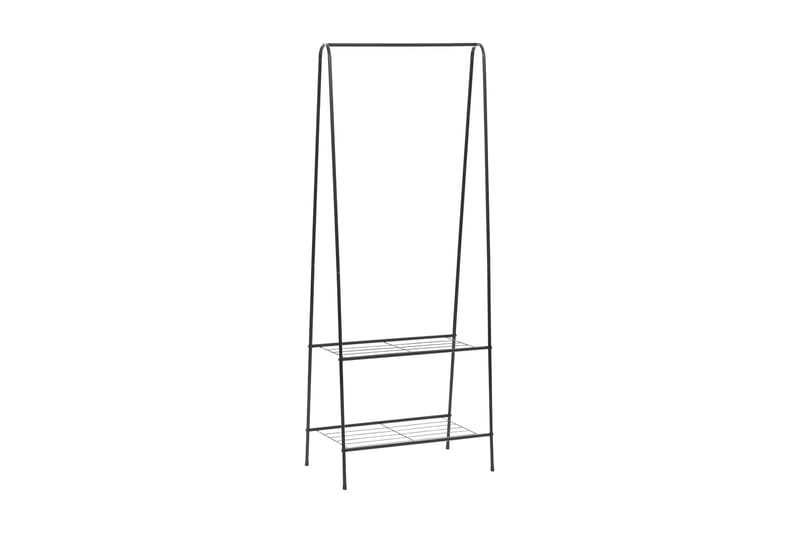 Klesstativ 59x35x150 cm svart - Oppbevaring - Klesoppbevaring - Stumtjener - Henge knagg