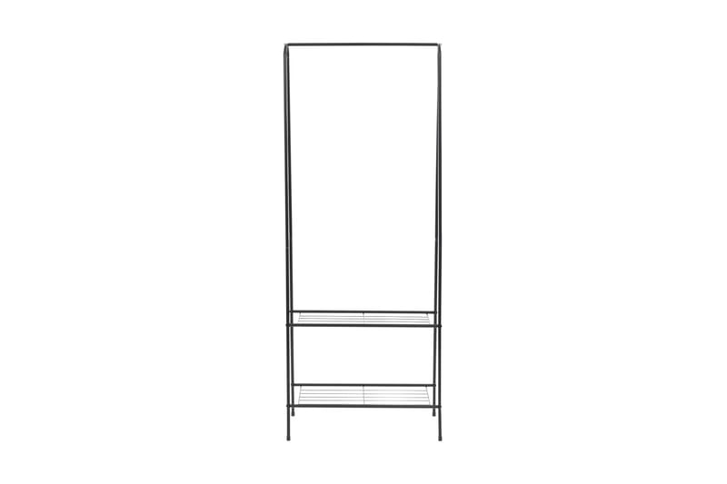 Klesstativ 59x35x150 cm svart - Oppbevaring - Klesoppbevaring - Stumtjener - Henge knagg