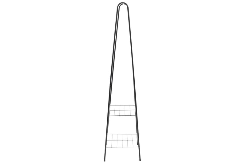 Klesstativ 59x35x150 cm svart - Oppbevaring - Klesoppbevaring - Stumtjener - Henge knagg