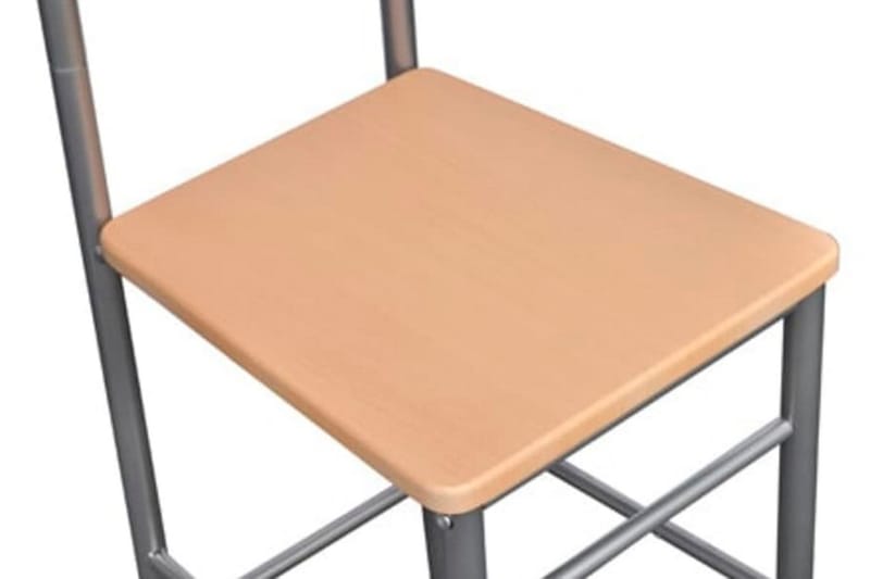 Klesstativ med stol 2 stk metall - Stumtjener - Stumtjener