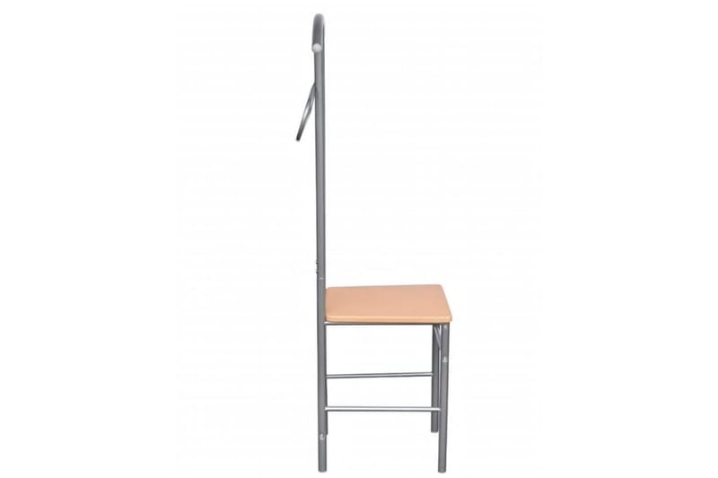 Klesstativ med stol 2 stk metall - Oppbevaring - Klesoppbevaring - Stumtjener - Stumtjener