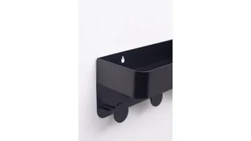 Vegghylle Benvenuti med 6 Knagger 1-pk - svart - Oppbevaring - Klesoppbevaring - Stumtjener - Knagger