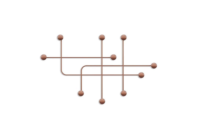 Metall Vegghook Australia Kobber - Kobber - Oppbevaring - Klesoppbevaring - Stumtjener